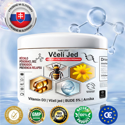🔥 Dnes až -70% Purelora®⭐ Bee Venom Multi-Symptom Skin Treatment Cream (👨‍⚕𝑶𝒅𝒑𝒐𝒓ú𝒄𝒂 𝑵𝑷𝑭)⚡