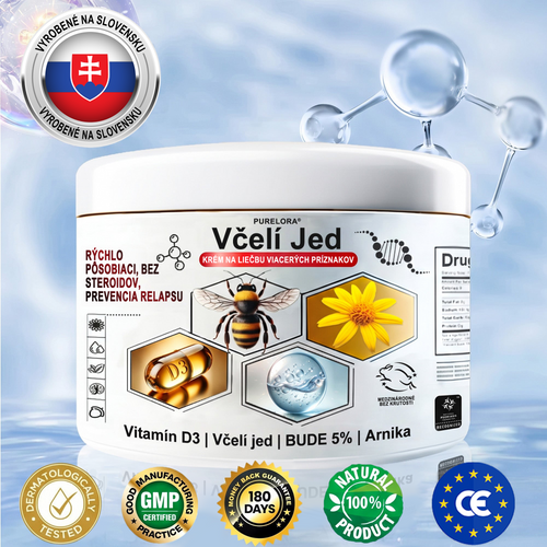 🔥 Dnes až -70% Purelora®⭐ Bee Venom Multi-Symptom Skin Treatment Cream (👨‍⚕𝑶𝒅𝒑𝒐𝒓ú𝒄𝒂 𝑵𝑷𝑭)⚡