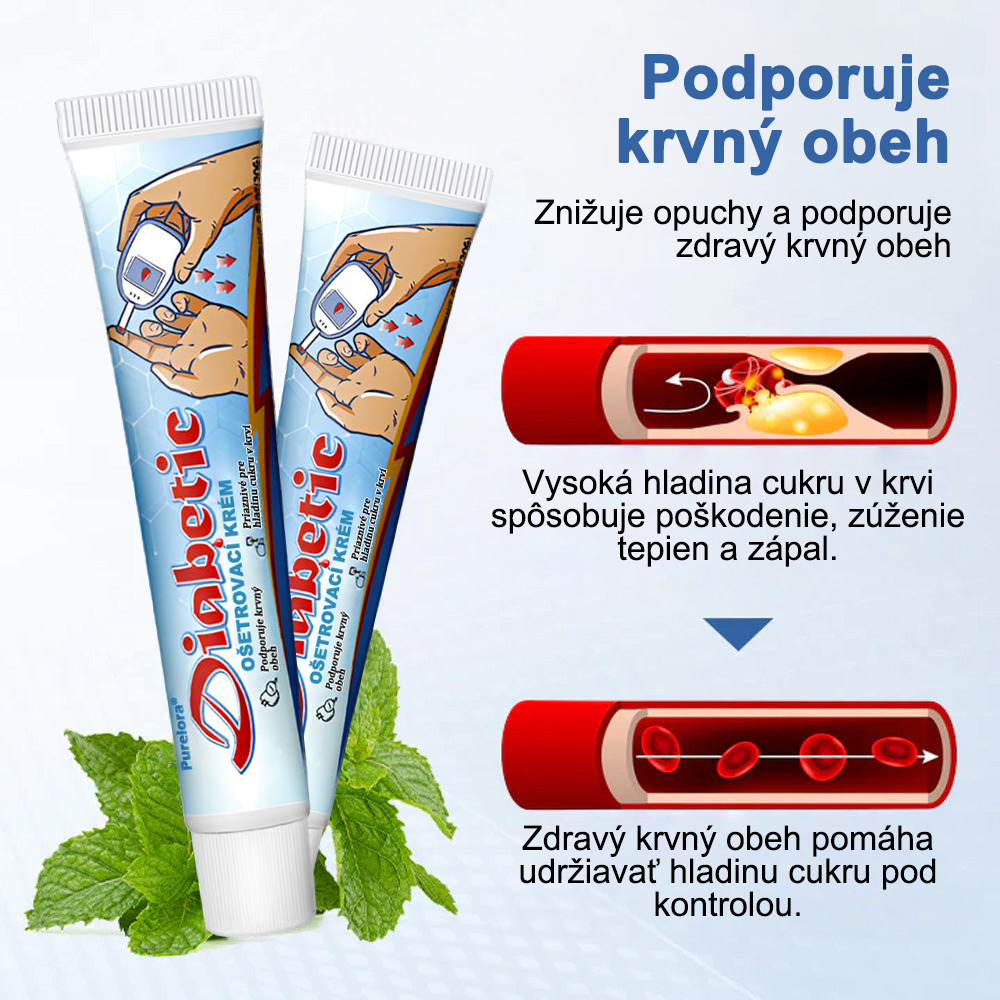 💥 DNES 70 % ZĽAVA – Krém na cukrovku Purelora® VitaGluco
