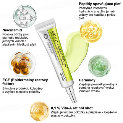 🇸🇰Purelora® Skin Tightening & Vita-A Retinol Retinol🍀 shot Spevňujúci krém proti vráskam - Posledná akcia so 70% zľavou