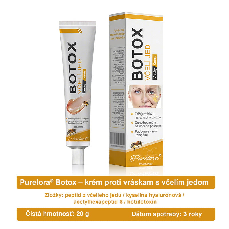 🇸🇰Posledný deň výpredaja: 70% zľava - Purelora®💃 Botox krém proti vráskam s včelím jedom