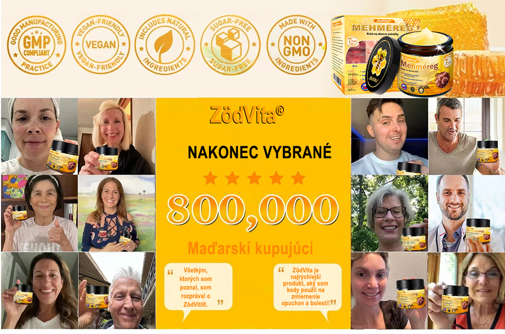 ✨ ZödVita® Krém na obnovu pokožky s včelím jedom 🔥 Prírodný anti-aging účinok, spevňuje pokožku, redukuje vrásky – 50 ml