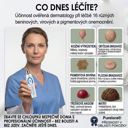 Oficiálny obchod značky |🔥Purelora® 7-dňový odstraňovač kožných výrastkov a škvŕn (bez bolesti, bez jaziev – rollerball aplikátor)🌈