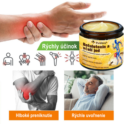 🇸🇰Purelora® krém na hojenie kostí s botulotoxínom🐝a včelím jedom, ktorý zmierňuje bolesť🌿 (špeciálne pre starších ľudí a odporúčaný ortopedickými špecialistami)🔥