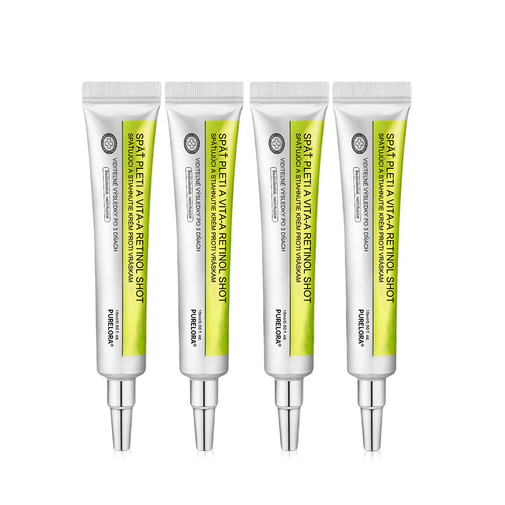 🇸🇰Purelora® Skin Tightening & Vita-A Retinol Retinol🍀 shot Spevňujúci krém proti vráskam - Posledná akcia so 70% zľavou