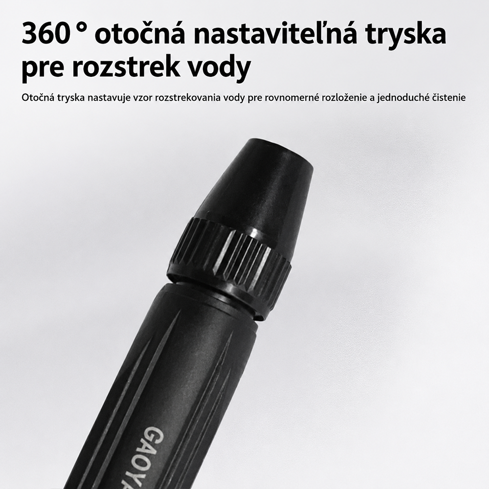 🚗POSLEDNÝ DEŇ ZĽAVA 80% ✨Výkonný vysokotlakový čistič áut a záhradný postrekovač