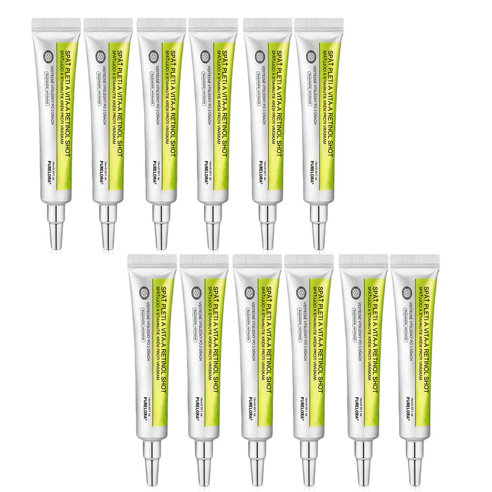🇸🇰Purelora® Skin Tightening & Vita-A Retinol Retinol🍀 shot Spevňujúci krém proti vráskam - Posledná akcia so 70% zľavou
