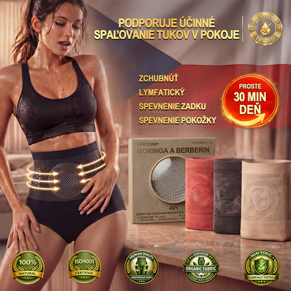 🇸🇰Sfrcord® 4v1 Termogénne Tvarujúce Šortky s Moringou a Berberin 💯 – ⚡ Kompresné Kraťasy pre Tvarovanie Postavy, Podporu Metabolizmu & Denné Nosenie (30 min rutina) 🌸 Časovo obmedzená zľava až 7