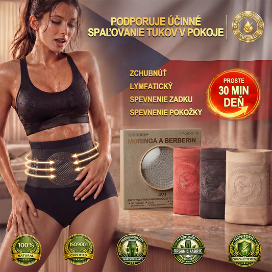 🇸🇰Sfrcord® 4v1 Termogénne Tvarujúce Šortky s Moringou a Berberin 💯 – ⚡ Kompresné Kraťasy pre Tvarovanie Postavy, Podporu Metabolizmu & Denné Nosenie (30 min rutina) 🌸 Časovo obmedzená zľava až 7
