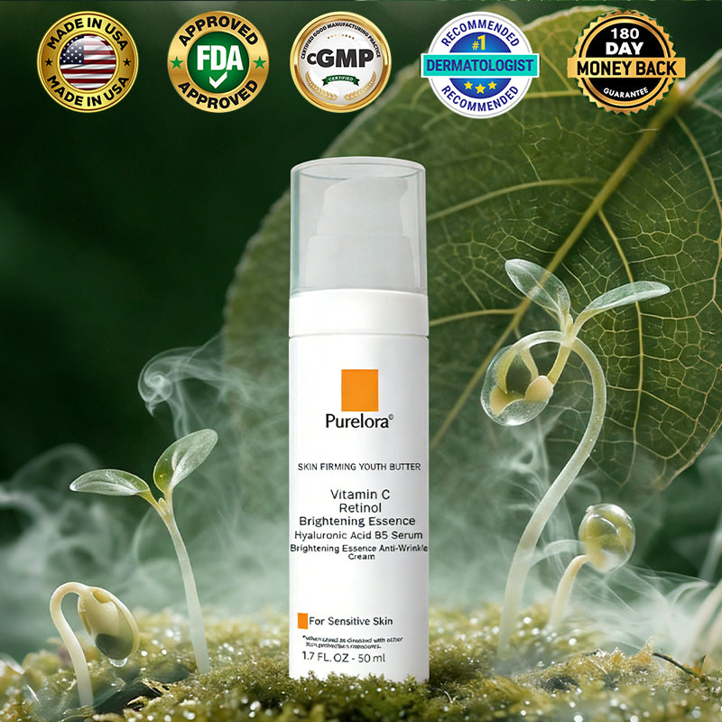 🇸🇰Purelora® Revitalizačný esenciálny krém s kmeňovými💧 bunkovými extraktmi, EGF a meďnatými peptidmi