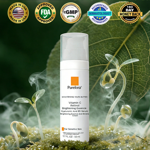 🇸🇰Purelora® Revitalizačný esenciálny krém s kmeňovými💧 bunkovými extraktmi, EGF a meďnatými peptidmi