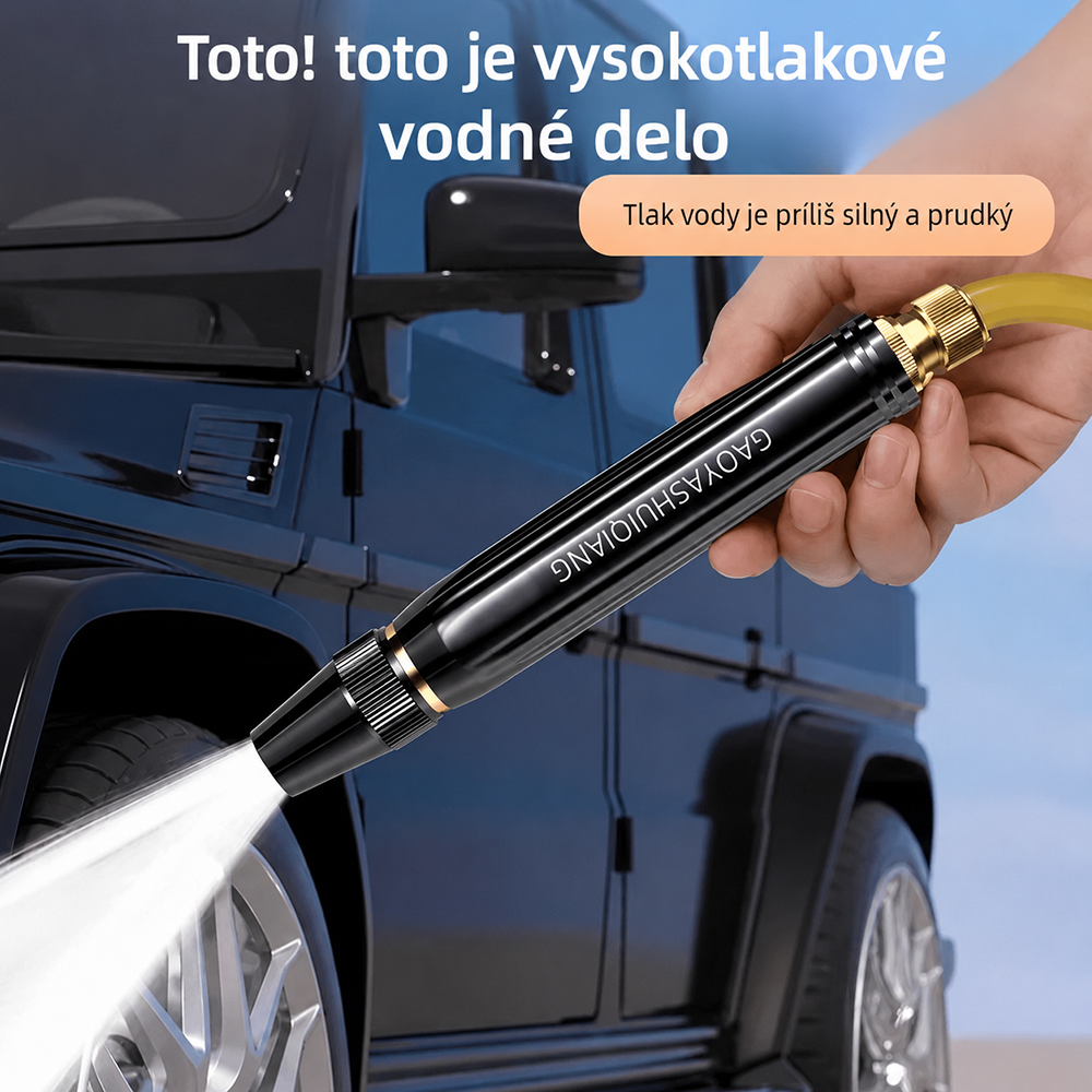🚗POSLEDNÝ DEŇ ZĽAVA 80% ✨Výkonný vysokotlakový čistič áut a záhradný postrekovač