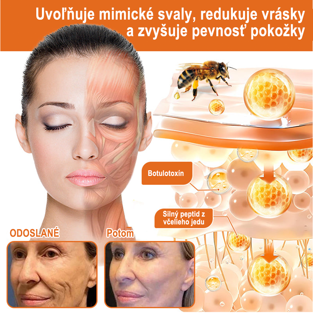 ✨ ZödVita® Krém na obnovu pokožky s včelím jedom 🔥 Prírodný anti-aging účinok, spevňuje pokožku, redukuje vrásky – 50 ml