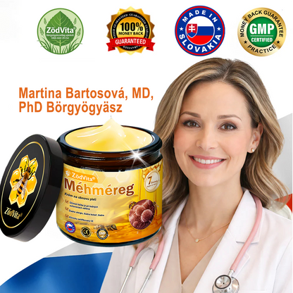 ✨ ZödVita® Krém na obnovu pokožky s včelím jedom 🔥 Prírodný anti-aging účinok, spevňuje pokožku, redukuje vrásky – 50 ml