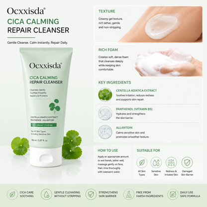 Ocxxisda® Cica Calming Repair Cleanser