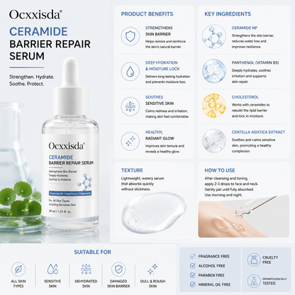 Ocxxisda® Ceramide Barrier Repair Serum
