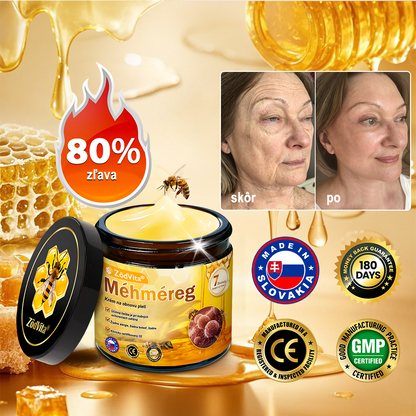 ✨ ZödVita® Krém na obnovu pokožky s včelím jedom 🔥 Prírodný anti-aging účinok, spevňuje pokožku, redukuje vrásky – 50 ml