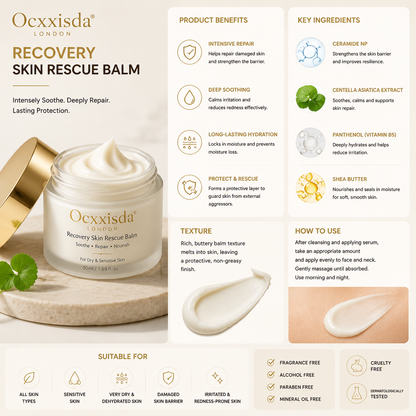 Ocxxisda® Recovery Skin Rescue Balm