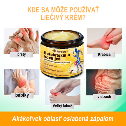 🇸🇰Purelora® krém na hojenie kostí s botulotoxínom🐝a včelím jedom, ktorý zmierňuje bolesť🌿 (špeciálne pre starších ľudí a odporúčaný ortopedickými špecialistami)🔥