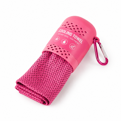 Advanced-Tech Cooling Towel – Instant Cooling Quick-Dry Towel for Outdoor Work, Gym & Summer Commuting, Washable and Reusable