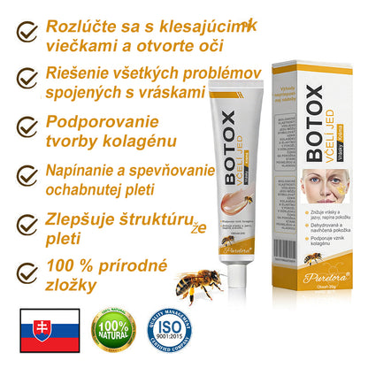 🇸🇰Posledný deň výpredaja: 70% zľava - Purelora®💃 Botox krém proti vráskam s včelím jedom